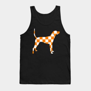 Tennessee Hound Dog Sport Lovers Orange Blooded Tank Top